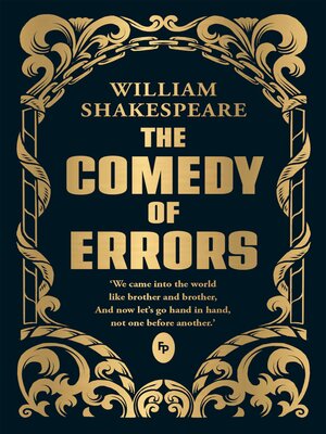 cover image of The Comedy of Errors (Pocket Classic)
